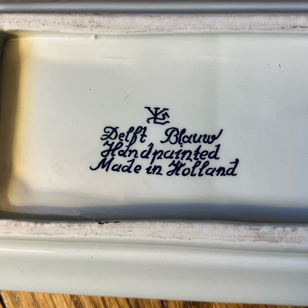 Delft Blue Condiment Set - Picture 8 of 9